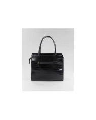 Ladies Black Suitcase with Hand Strap