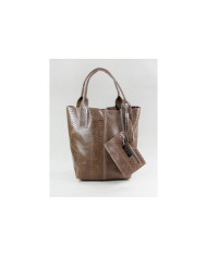 Ladies Taupe Bag Type Shopper