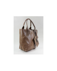 Mala Taupe de Senhora Tipo Shopper