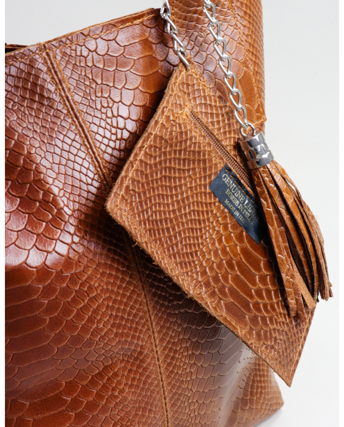 Mala Camel de Senhora Tipo Shopper