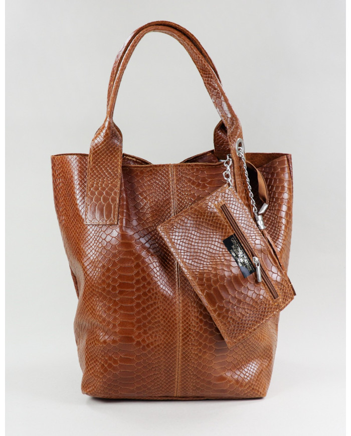 Mala Camel de Senhora Tipo Shopper