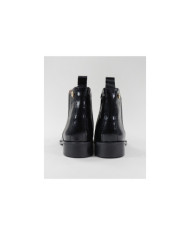Rasas Ginova Black Boots with Finish Envernised