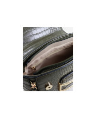 Women's Green Bag with Clasps