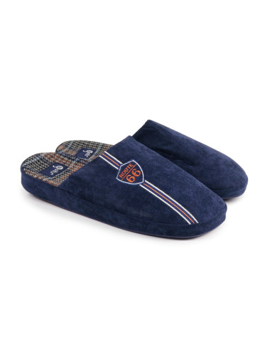 Women's Blue Room Slippers Route 66