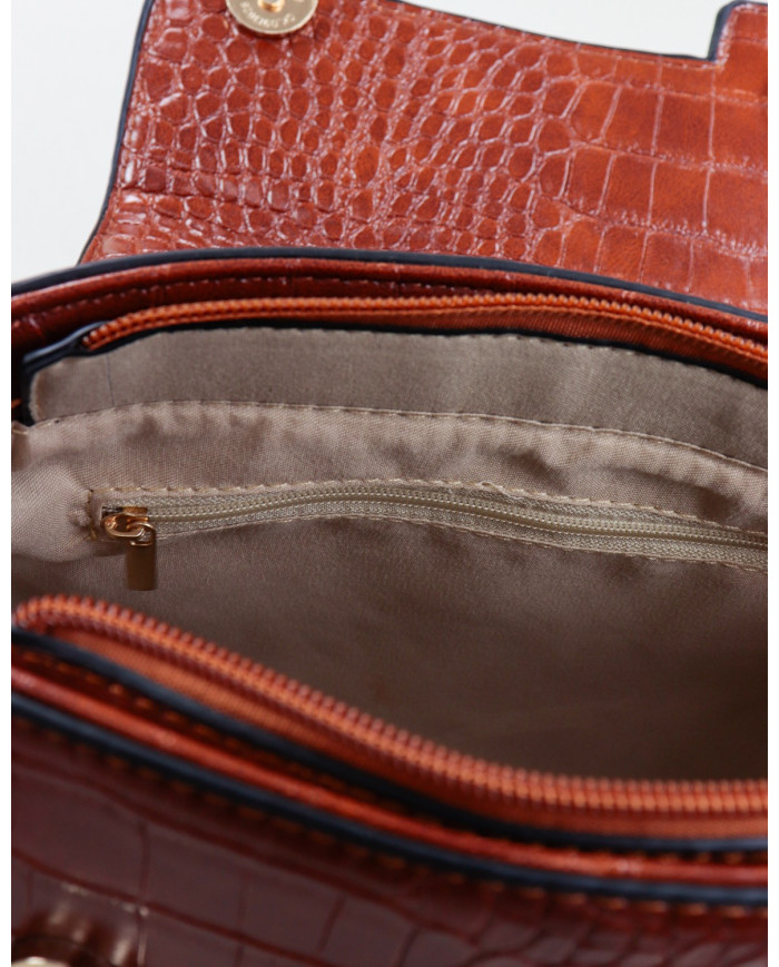 Mala Camel de Senhora com Fechos