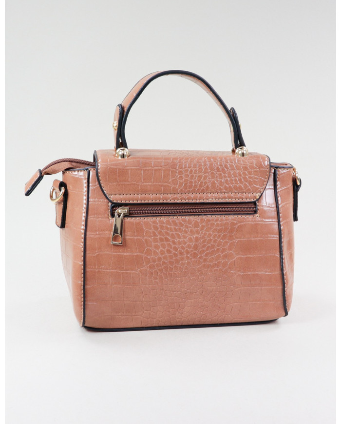 Mala Taupe de Senhora com Fechos