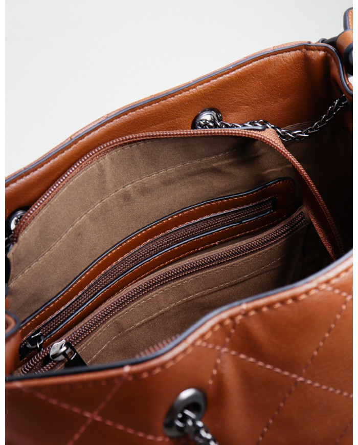 Lady Camel Bag with Adjustable Apply