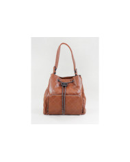 Lady Camel Bag con Apply ajustable