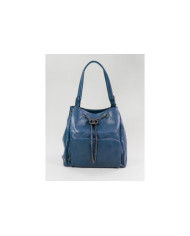 Blue Lady Suitcase with Adjustable Applique