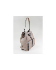 Ladies Taupe Bag with Adjustable Apply