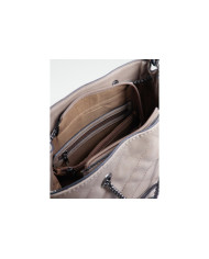 Ladies Taupe Bag with Adjustable Apply