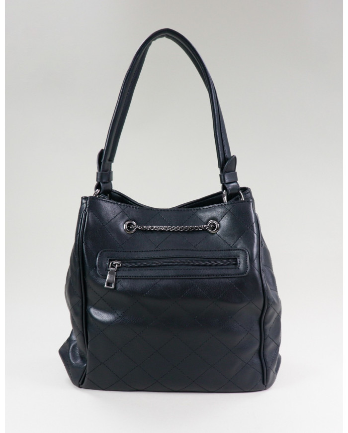 Ladies Black Case with Adjustable Applique