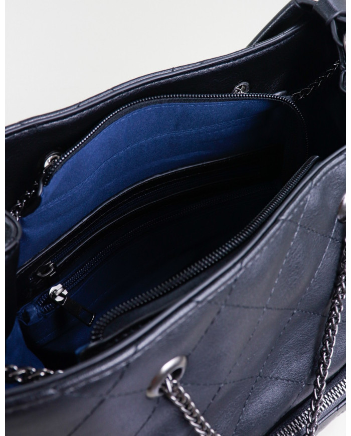 Mala Preto de Senhora com Aplique Ajustável