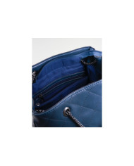 Mala Azul de Senhora com Aplique Ajustável