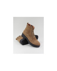 Botins Camel Rasos Ginova com Atacadores