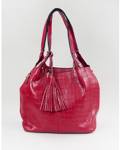 Red Lady Bag with Berloque