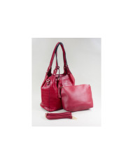 Bolsa de la señora roja con Berloque