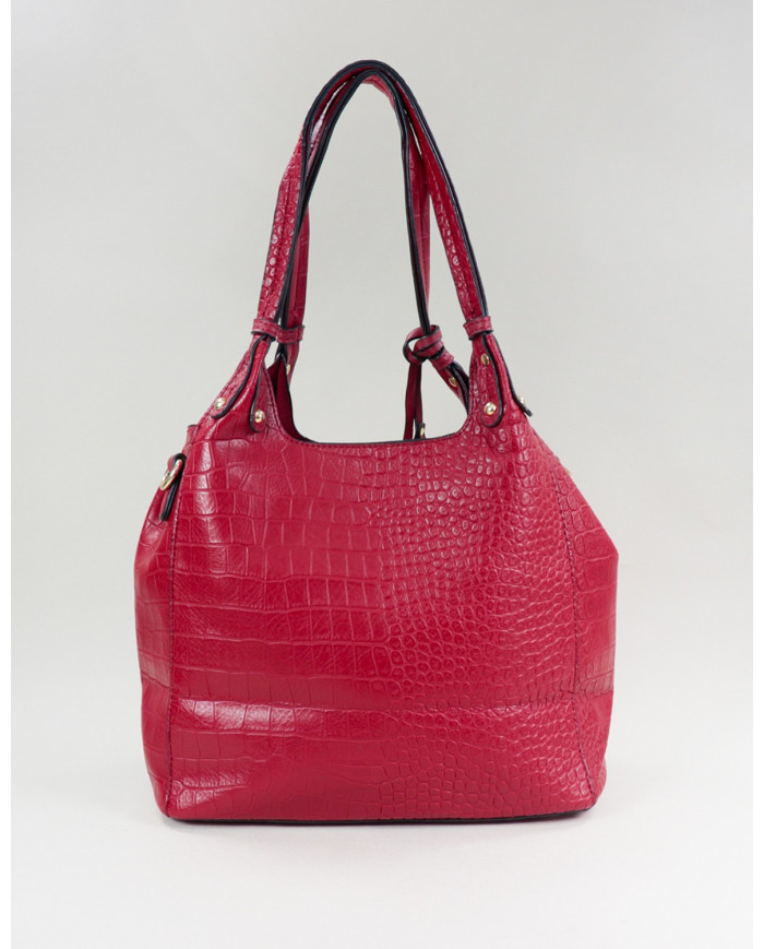 Red Lady Bag with Berloque