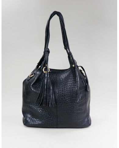 Mala negra de Lady con Berloque