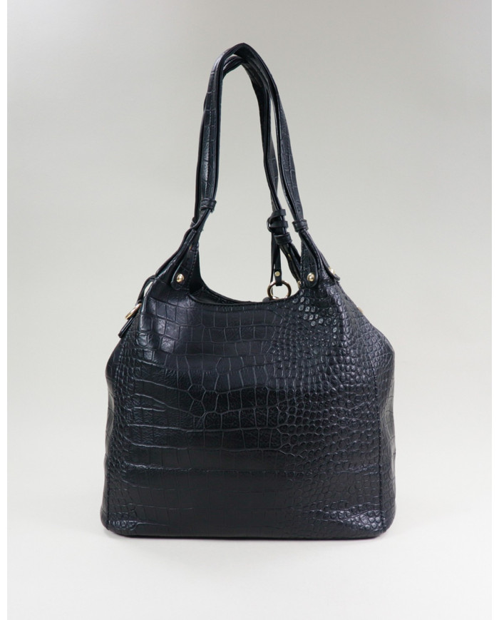 Lady's Black Mala with Berloque