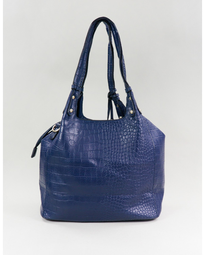 Blue Lady Bag with Berloque