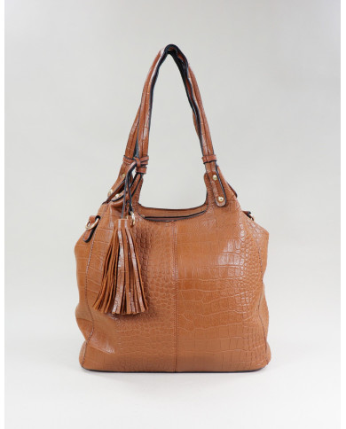 Mala Camel de Senhora com Berloque