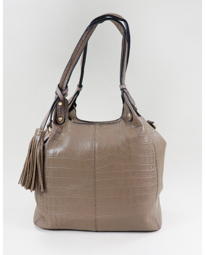 Lady Taupe Mala with Berloque