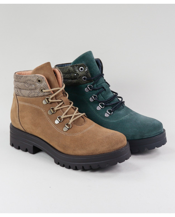 Rasos Ginova Botins en Camurça