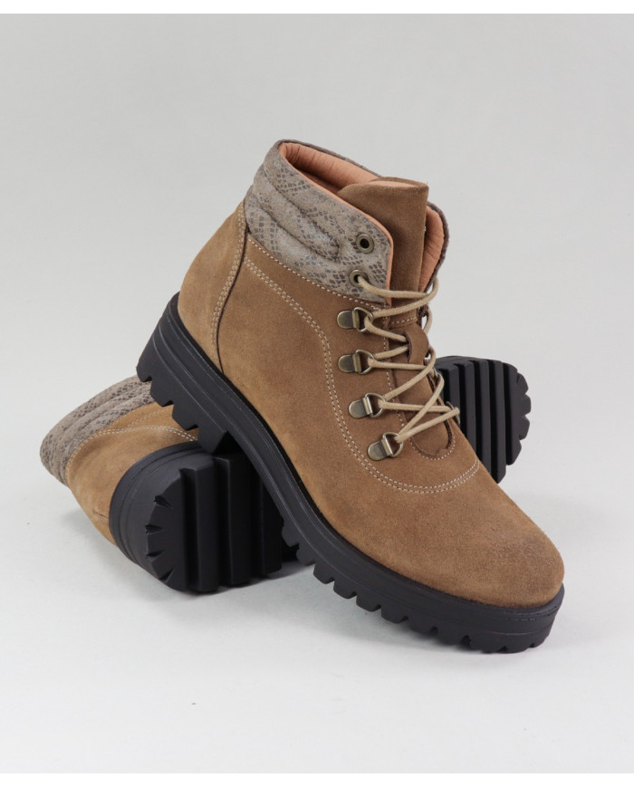 Rasos Ginova Botins en Camurça