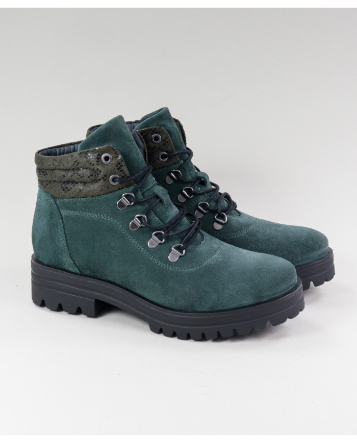 Kaki Rasos Ginova Botins in Camurça