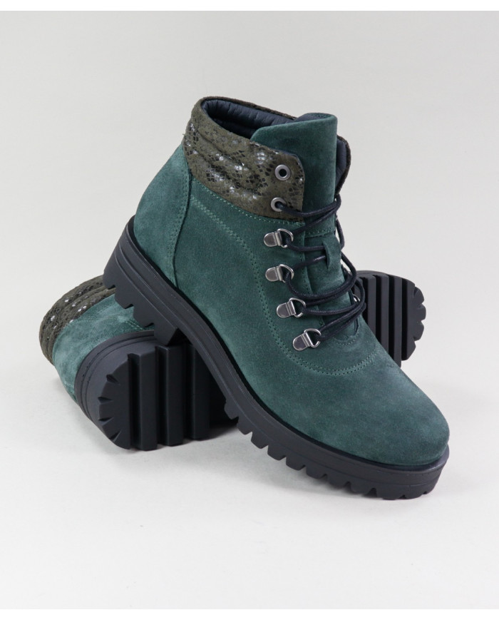 Kaki Rasos Ginova Botins in Camurça