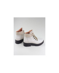 Beige Rasos Ginova Botins in Skin