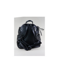 Damas Black Backpack con patrón
