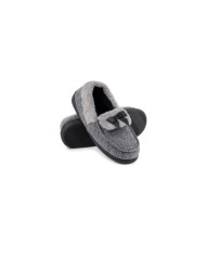 Pantufas de Senhora com Pelo e Laço