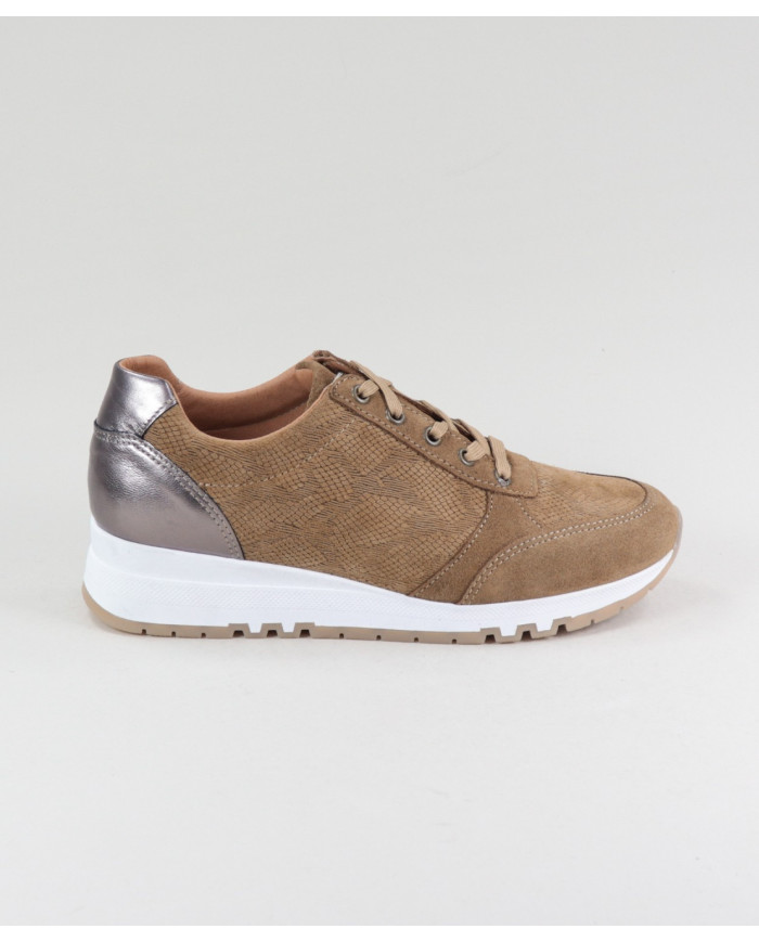 Lady Ginova Taupe Trainers