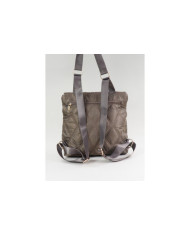 Ladies Green Backpack with Decorative Pala