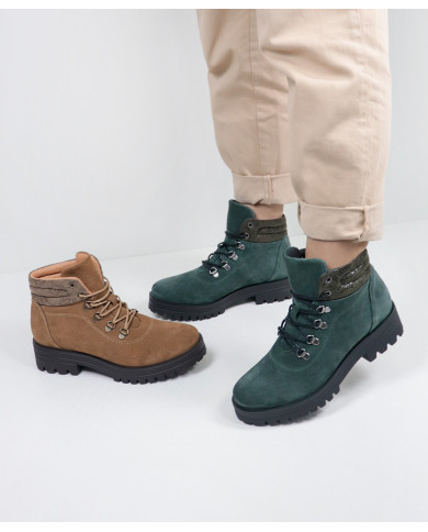 Rasos Ginova Botins in Camurça