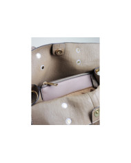 Lady Taupe Suitcase with Interior Partitions