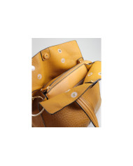 Mala Mostarda de Senhora com Divisórias no Interior