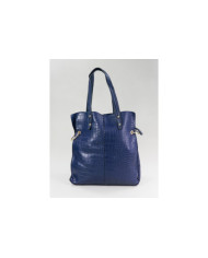 Mala Azul de Senhora com Divisórias no Interior