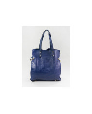 Blue Lady Suitcase with Interior Partitions