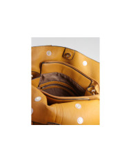 Mala mostaza de la señora con particiones del interior