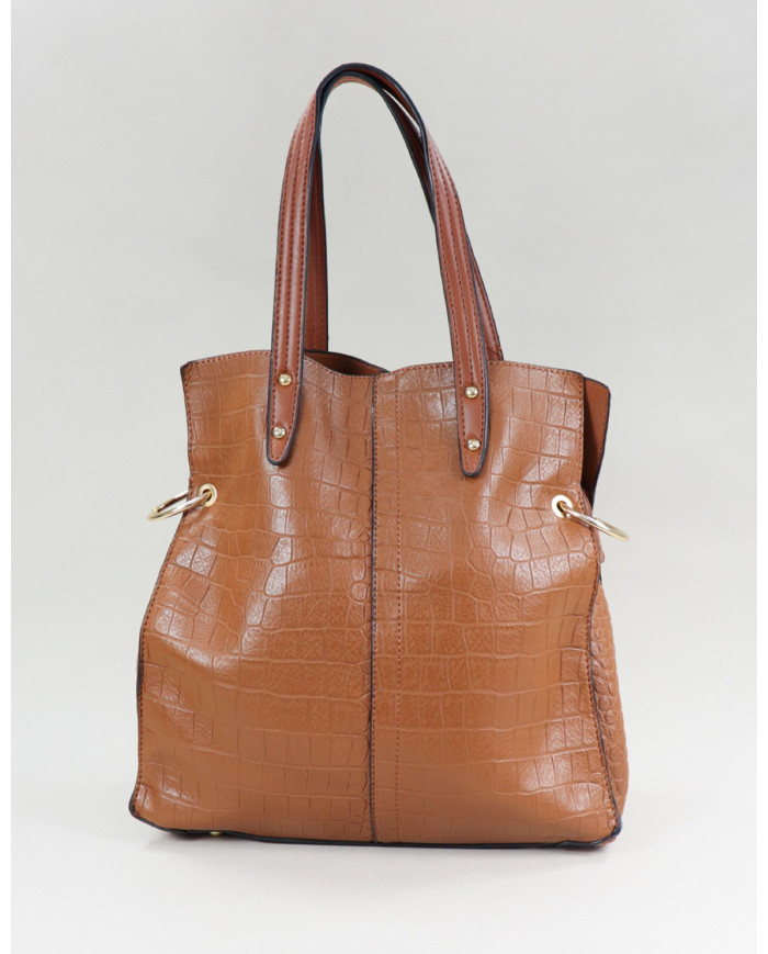 Lady Camel Bolsa con Particiones Interior