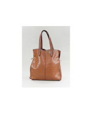 Lady Camel Bag with Interior Partitions