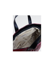 Mala Bordô de Senhora de Mão em Pele