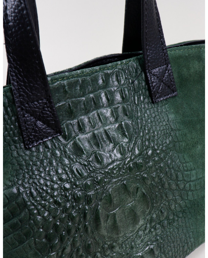 Green Lady of Hand Bag en Skin
