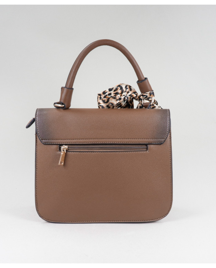 Mala Castanha de Senhora com Lenço Leopardo