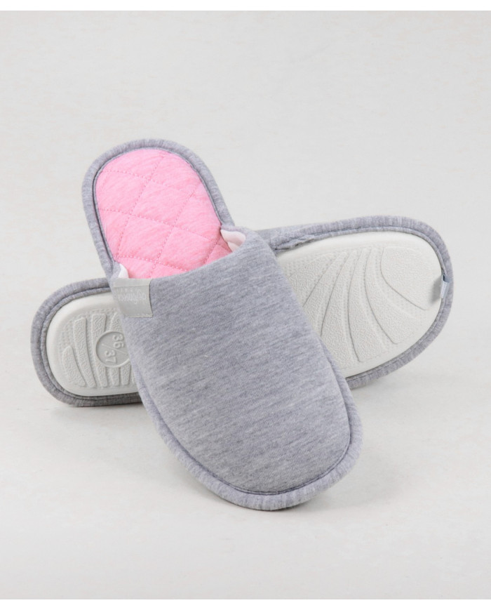 Chinelos de Quarto DeFonseca de Senhora com Dois Tons