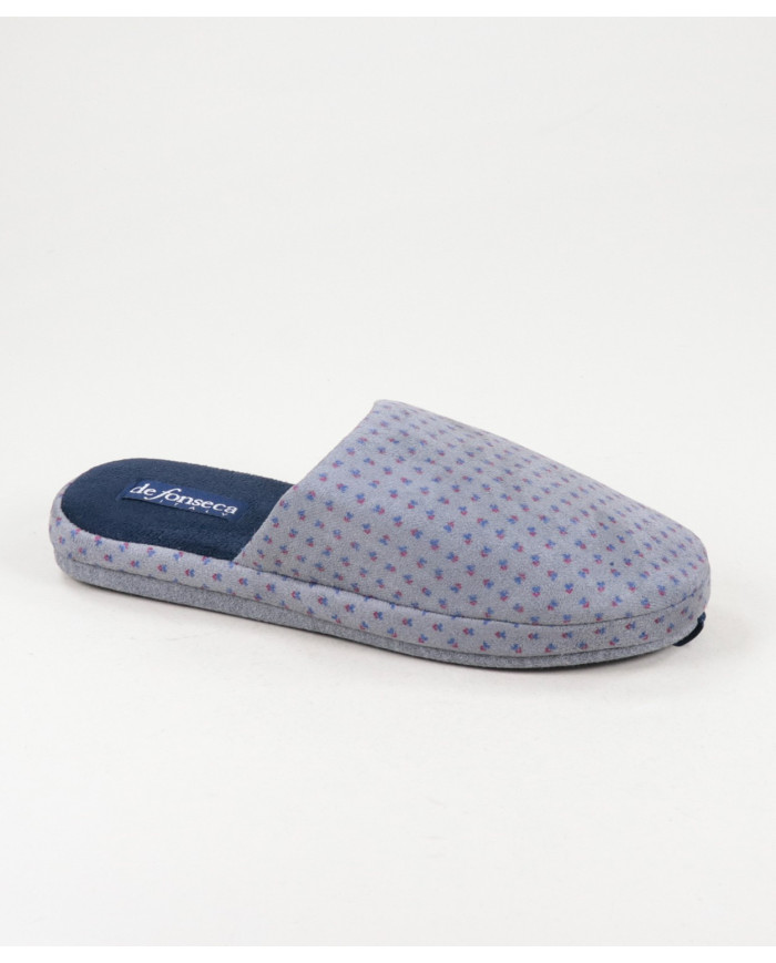 Zapatillas de habitación para hombres con patrón