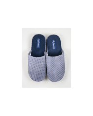 Men's Room Slippers with Pattern
